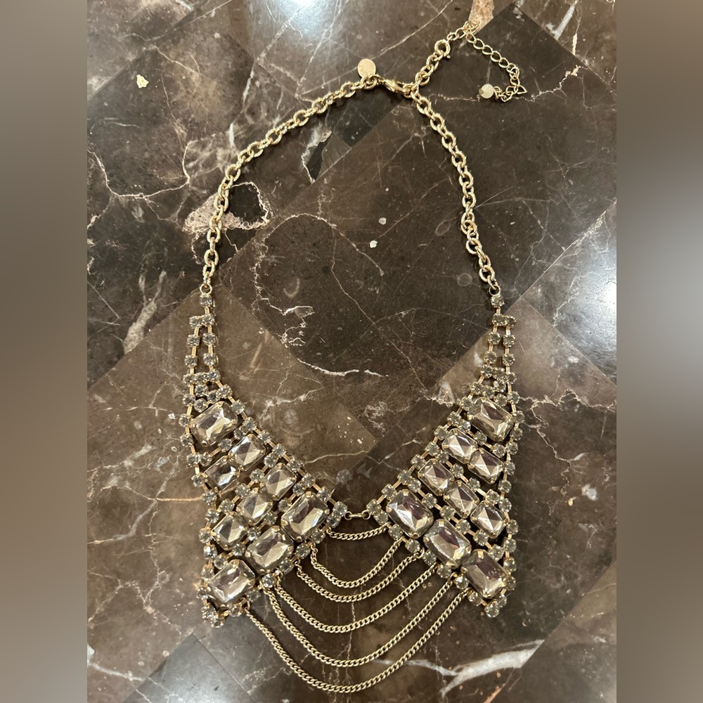 Elegant Gold and Silver Necklace
